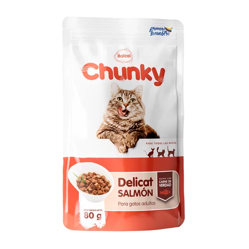 Chunky Delicat Salmón 80 gr