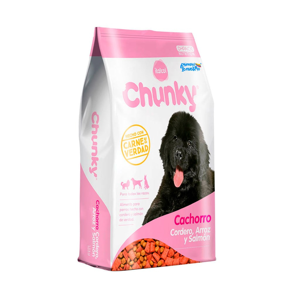 Chunky Cachorro Cordero Arroz y Sálmón