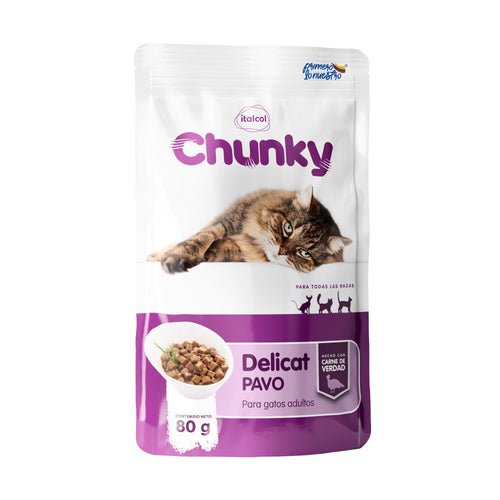 Chunky Delicat Pavo 80 gr