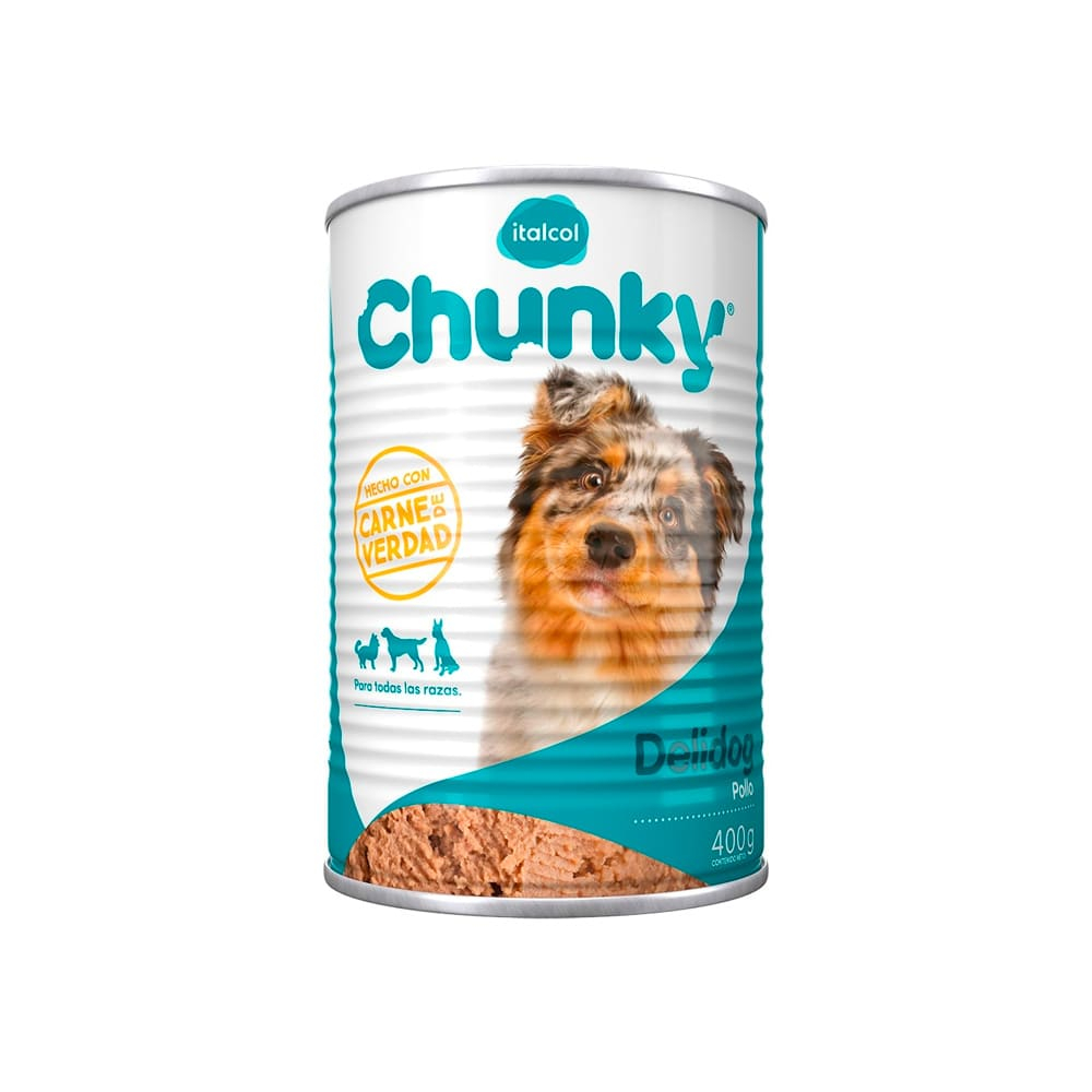Chunky Alimento Humedo Pollo / 400gr